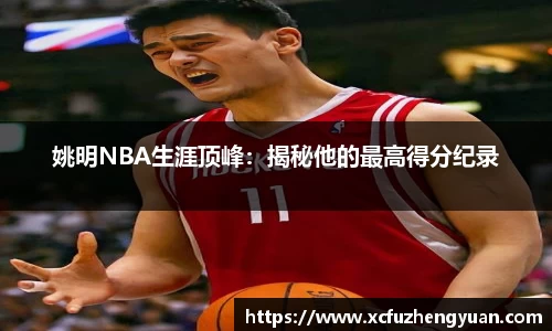 姚明NBA生涯顶峰：揭秘他的最高得分纪录